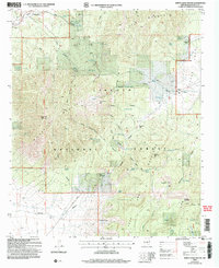 Download a high-resolution, GPS-compatible USGS topo map for White Oaks South, NM (2006 edition)