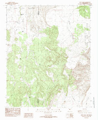 preview thumbnail of historical topo map of Valencia County, NM in 1985