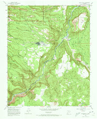 Download a high-resolution, GPS-compatible USGS topo map for White Rock, NM (1973 edition)