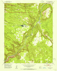 Download a high-resolution, GPS-compatible USGS topo map for White Rock, NM (1954 edition)