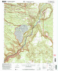 Download a high-resolution, GPS-compatible USGS topo map for White Rock, NM (2003 edition)