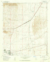 Download a high-resolution, GPS-compatible USGS topo map for White Sands, NM (1962 edition)