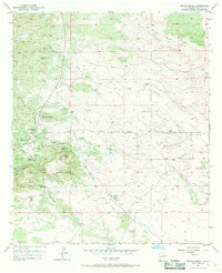 Download a high-resolution, GPS-compatible USGS topo map for White Signal, NM (1968 edition)