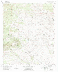 Download a high-resolution, GPS-compatible USGS topo map for White Signal, NM (1987 edition)