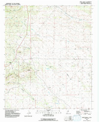 Download a high-resolution, GPS-compatible USGS topo map for White Signal, NM (1992 edition)