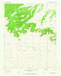 Download a high-resolution, GPS-compatible USGS topo map for Whitehorse Rincon, NM (1963 edition)