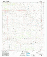 Download a high-resolution, GPS-compatible USGS topo map for Whitewater, NM (1992 edition)