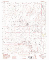 Download a high-resolution, GPS-compatible USGS topo map for Williams Sink, NM (1985 edition)