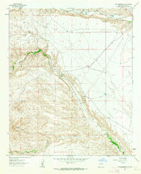Download a high-resolution, GPS-compatible USGS topo map for Williamsburg NW, NM (1964 edition)