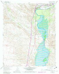 Download a high-resolution, GPS-compatible USGS topo map for Williamsburg, NM (1982 edition)