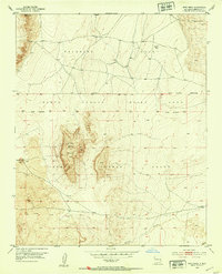 Download a high-resolution, GPS-compatible USGS topo map for Wind Mesa, NM (1953 edition)