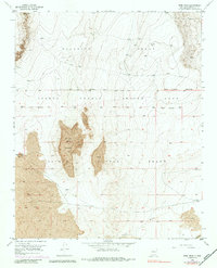 Download a high-resolution, GPS-compatible USGS topo map for Wind Mesa, NM (1984 edition)