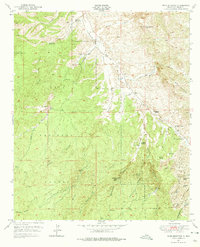 Download a high-resolution, GPS-compatible USGS topo map for Wind Mountain, NM (1975 edition)