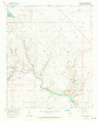 Download a high-resolution, GPS-compatible USGS topo map for Windmill Draw, NM (1969 edition)