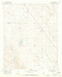 Download a high-resolution, GPS-compatible USGS topo map for Wire Lake, NM (1971 edition)