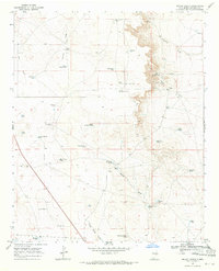 Download a high-resolution, GPS-compatible USGS topo map for Wright Ranch, NM (1971 edition)