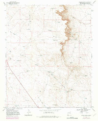 Download a high-resolution, GPS-compatible USGS topo map for Wright Ranch, NM (1982 edition)