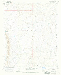Download a high-resolution, GPS-compatible USGS topo map for Yellow Hill, NM (1968 edition)
