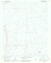 Download a high-resolution, GPS-compatible USGS topo map for Yellow Hill, NM (1980 edition)