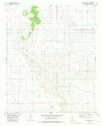 preview thumbnail of historical topo map of De Baca County, NM in 1981