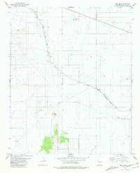 Download a high-resolution, GPS-compatible USGS topo map for Yeso Mesa, NM (1981 edition)