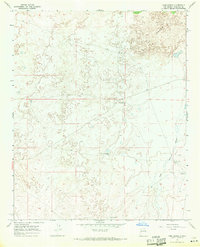 Download a high-resolution, GPS-compatible USGS topo map for York Ranch, NM (1971 edition)