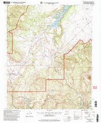 Download a high-resolution, GPS-compatible USGS topo map for Youngsville, NM (2003 edition)