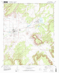 Download a high-resolution, GPS-compatible USGS topo map for Zuni, NM (1986 edition)