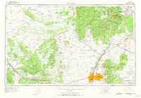 Download a high-resolution, GPS-compatible USGS topo map for Albuquerque, NM (1971 edition)