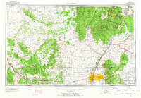preview thumbnail of historical topo map of Albuquerque, NM in 1963