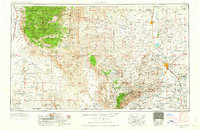 1954 Map of Alamogordo, NM, 1963 Print