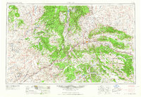 Download a high-resolution, GPS-compatible USGS topo map for Gallup, NM (1967 edition)