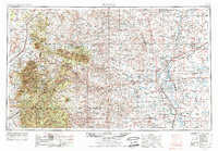 preview thumbnail of historical topo map of Roswell, NM in 1955