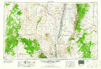 1958 Map of Socorro