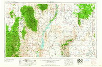preview thumbnail of historical topo map of Tularosa, NM in 1958