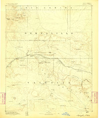 1892 Map of Wingate