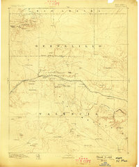 1892 Map of Wingate, 1898 Print