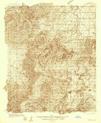 1934 Map of Capitan