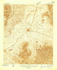 Download a high-resolution, GPS-compatible USGS topo map for Carrizozo, NM (1938 edition)