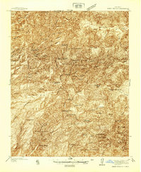 Download a high-resolution, GPS-compatible USGS topo map for Jemez Springs, NM (1937 edition)