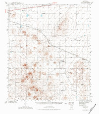 preview thumbnail of historical topo map of Doña Ana County, NM in 1941