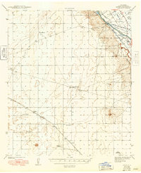 Download a high-resolution, GPS-compatible USGS topo map for Afton, NM (1949 edition)