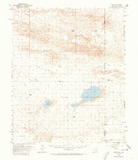 1957 Map of Roosevelt County, NM, 1973 Print