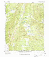 Download a high-resolution, GPS-compatible USGS topo map for Ash Mountain, NM (1977 edition)