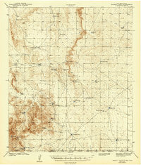 Download a high-resolution, GPS-compatible USGS topo map for Bassett Lake, NM (1943 edition)