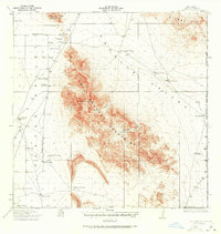 Download a high-resolution, GPS-compatible USGS topo map for Big Hatchet Peak, NM (1937 edition)
