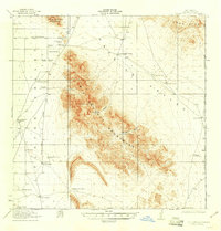 Download a high-resolution, GPS-compatible USGS topo map for Big Hatchet Peak, NM (1937 edition)