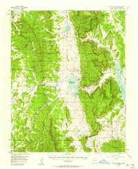 Download a high-resolution, GPS-compatible USGS topo map for Boulder Lake, NM (1958 edition)