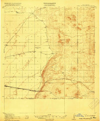 Download a high-resolution, GPS-compatible USGS topo map for Camel Mountain, NM (1917 edition)