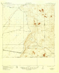 1917 Map of Luna County, NM, 1947 Print